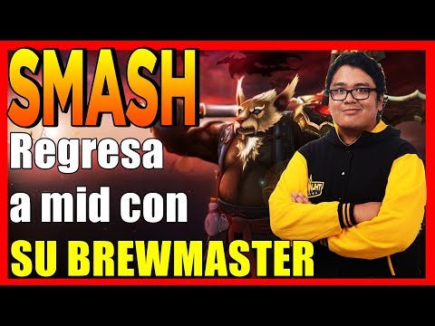 SMASH REGRESA A MID LANECON SU BREWMASTER | RANKED 9K | DOTA 2