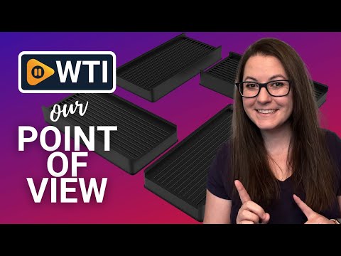 CasterMaster Non Slip Furniture Pads - 2x4 Black Rectangle Rubber Anti Skid Caster Cups Leg Coasters - Couch - WTI product video review