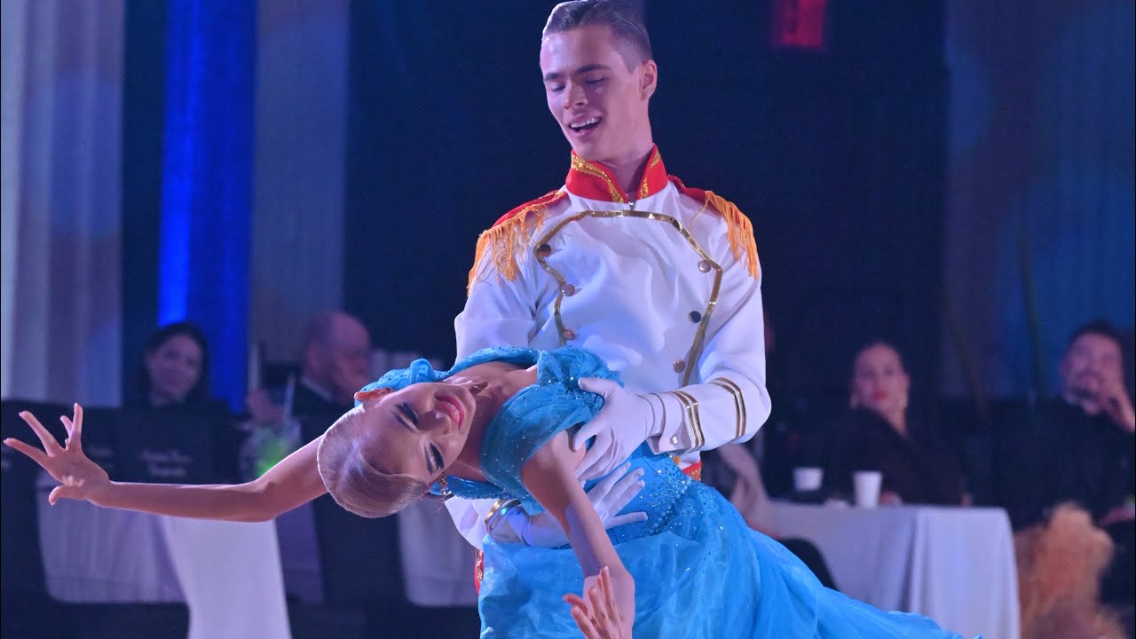 Cinderella and Prince Ballroom Show — with a magical dress change🩵