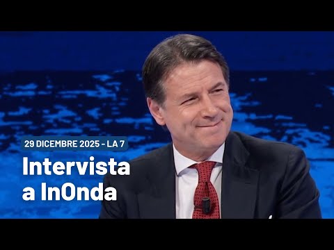 Giuseppe Conte intervistato da Luca Telese a "In Onda" su La7 | 29/12/2025