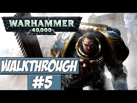 Warhammer 40,000: Space Marine - Walkthrough Ep.5 w/Angel - Stop The Ram!