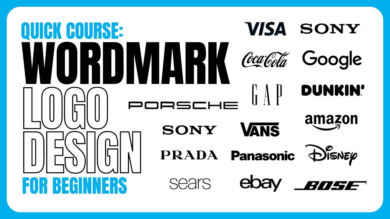 Wordmark Logo Design: A Quick Course for Beginners
