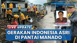 Aksi Nyata Pemkot Manado, Bersihkan Sampah Bersama Lintas Sektor Lewat Gerakan Indonesia Asri