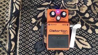 Video thumbnail for Boss DS-1 JCM 800 mod by Mike Burny