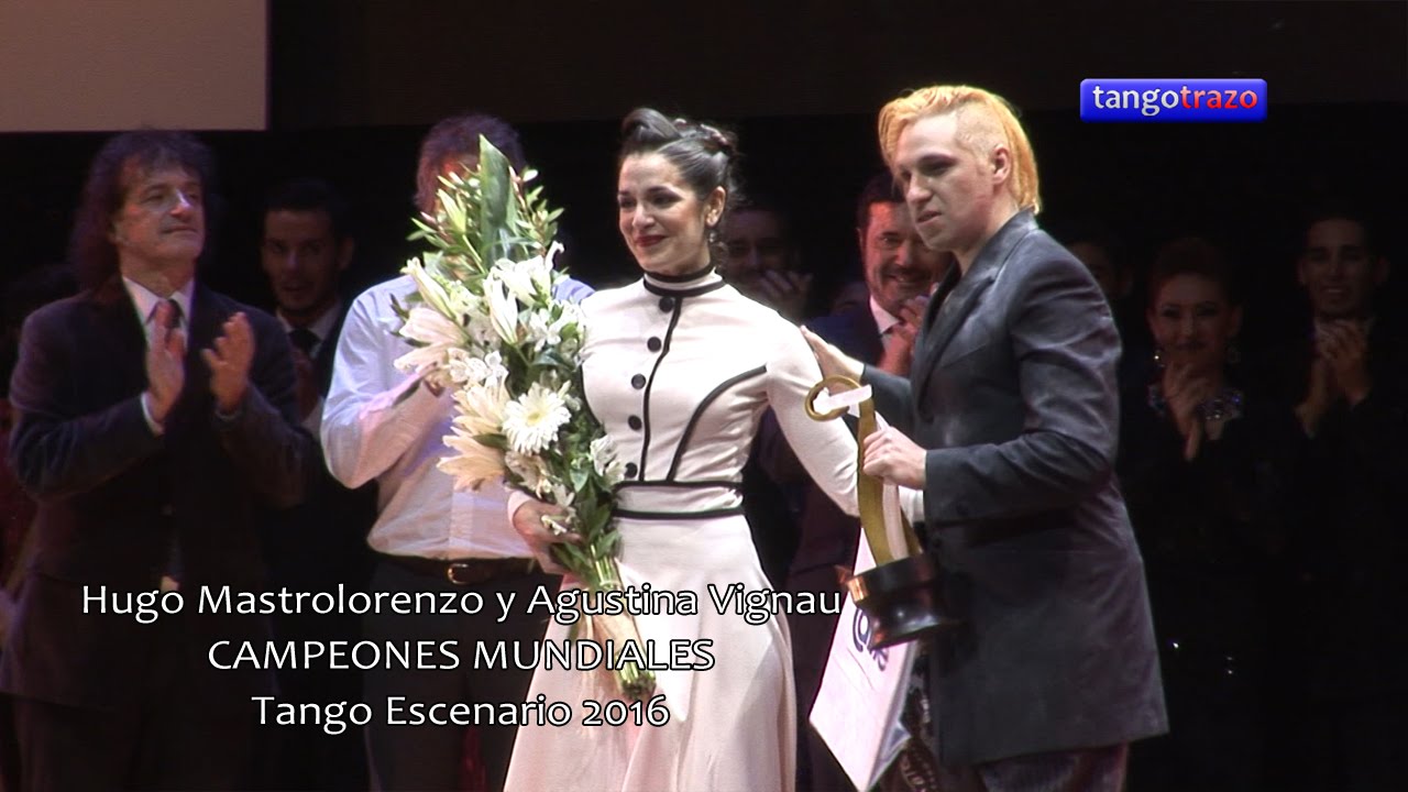 Hugo Mastrolorenzo y Agustina Vignau - Campeones mundiales de Tango Escenario 2016
