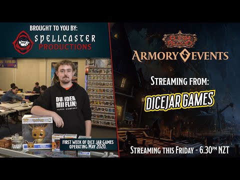 Flesh and Blood: The Final Streamed Dice Jar Armory Event - Classic Constructed | Friday, 21st April