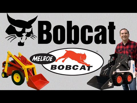 Melroe Bobcat M60 Skid Steer Loader Diecast Replica & The First Bobcat loader by the Keller Bros