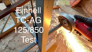 Einhell TC-AG 125/850 Winkelschleifer Test