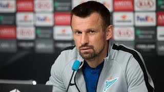 «Зенит» — «Славия»: послематчевая пресс-конференция