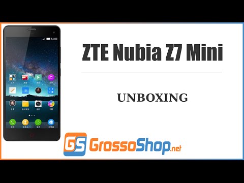 ZTE Nubia Z7 mini CPU SnapDragon - Unboxing