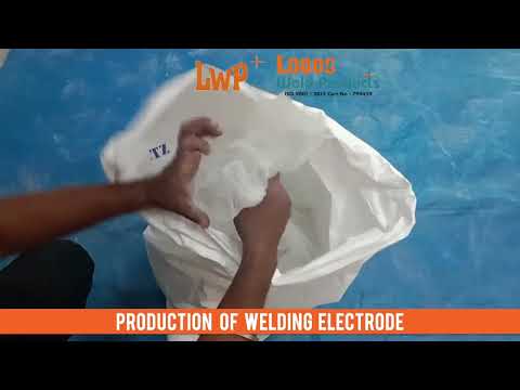 Welding rod manufacturing unit