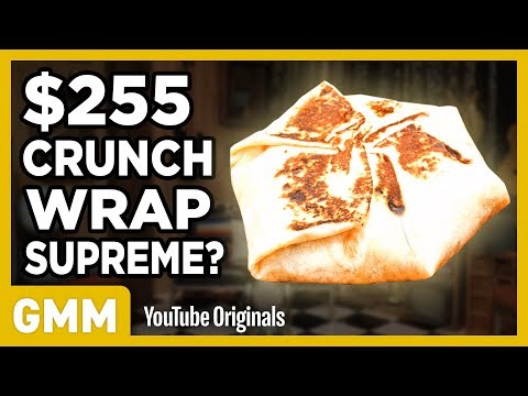 $255 Taco Bell Crunchwrap Supreme | FANCY FAST FOOD Video