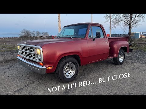 Like A Li’l Red Express, But… Less - 1979 Dodge D100