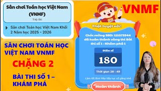 Vietnam Math Playground VNMF Grade 2 - STAGE 2 - Test No. 1 - Discovery | Ms. Hao
