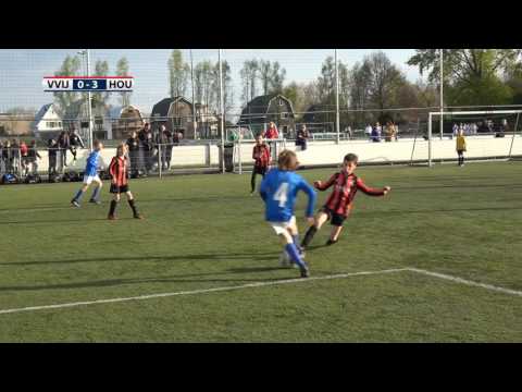 VVIJ O10-1 - SV Houten O10-1 bekerwedstrijd woensdag 19 april 2017