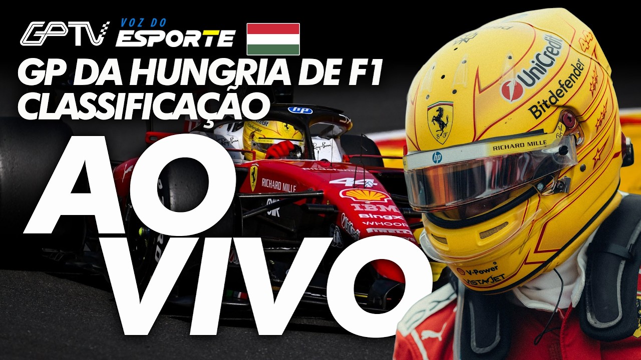 🔴 AO VIVO! F1 2026 NA HUNGRIA: ASSISTA À CLASSIFICAÇÃO [narração + Briefing]