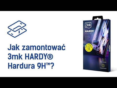 3mk HARDY® Hardura 9H™(Aplikator) - Jak zamontować?