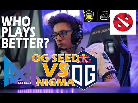 Nigma Vs OG Seed | Who plays better?? | Good Game