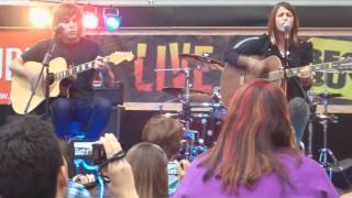 Hey Monday - Mr. Pushover - Live, Acoustic (HD) 8.26.10 @Best Buy, Fairless Hills, PA