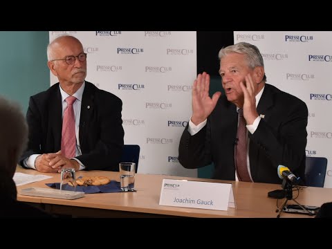 PresseClub-Gespräch mit Bundespräsident a. D. Joachim Gauck
