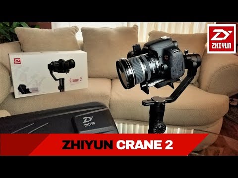 Zhiyun Crane 2 - Unbox, Setup, and Operation.  Is it better than the Ronin-S?