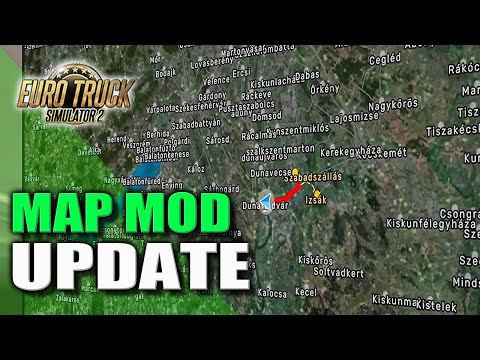 Beste Karten Mod für Euro Truck Simulator 2 | Ungarn Map für ETS 2 1.54 🚛  #ets2 #ets2mapmods