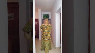 Gorgeous long Ankara Shift  Dress #zamakalefashion #latestafricaprint #africanclothing