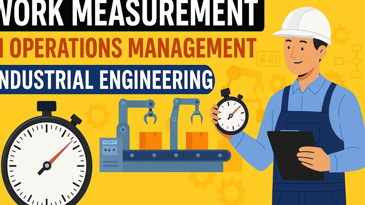 Work measurement in operation management , industrial engineering