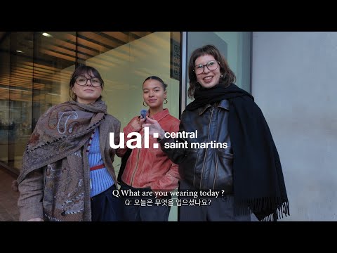 🎥 Street Fashion in London | Central Saint Martins Edition Pt.1