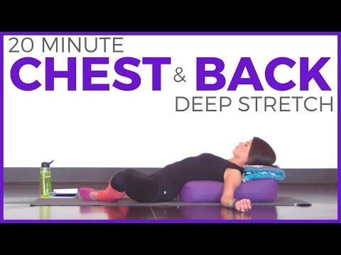20 minute Deep Stretch Yoga for CHEST & BACK