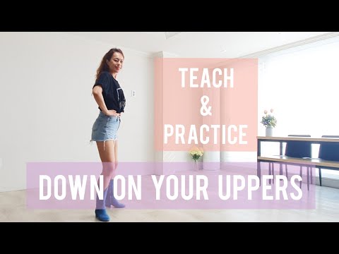Down On Your Uppers Line Dance Teach & Practice