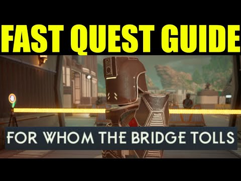 The outer worlds 2 - for whom the bridge tolls Walkthrough guide (FULL QUEST)