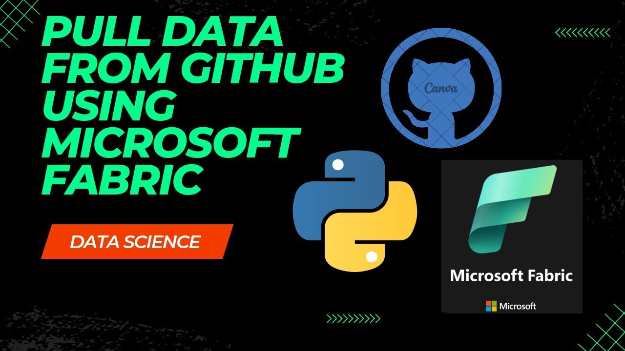 Data science synapse: How to get data from Github using Microsoft Fabric. #python #microsoftfabric