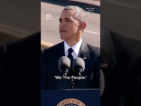 Rev. Sharpton reflects on Obama's Selma speech quote carved onto presidential center