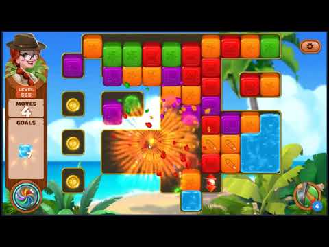 Lost Island Blast Adventure Level 565 - NO BOOSTERS 🏝️ | SKILLGAMING ✔️