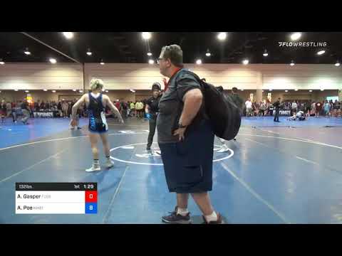132 Lbs Consolation - Aiden Gasper, Florida Vs Aiden Poe, Team Kombat 74f4