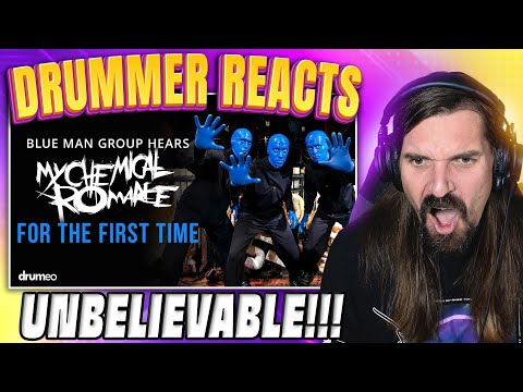 Drummer's Reaction || Blue Man Group Hears "Welcome To The Black Parade" For The First Time