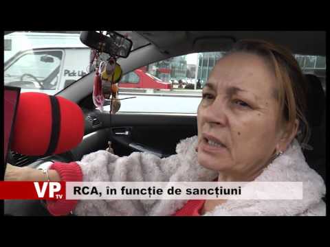 RCA, în funcție de sancțiuni