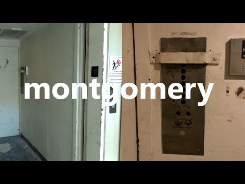 AMAZING Montgomery Traction Freight Elevator - Sacramento, CA