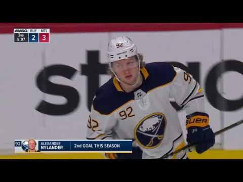 Alex Nylander Goal vs Montreal Canadies (3/23/2019)