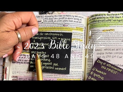 Study the Bible in One Year: Days 48 and  49 Leviticus 14-18 | Bible study for beginners￼