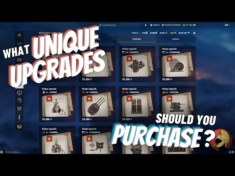 What Unique Upgrades Should You Purchase?