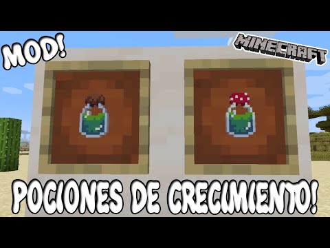 HelldogMadness -  GROWTH POTIONS!  Minecraft 1.16.5 MOD GROWTH POTIONS!