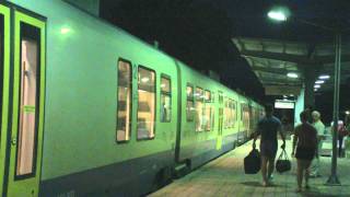 preview picture of video 'SIEMENS DESIRO 460 electric multiple unit at Korinos (30/07/11)'
