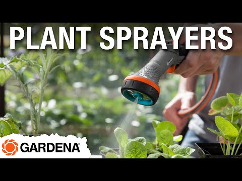 Gardena Purkštuvas gležniems augalams laistyti „Comfort Sensitive“ video