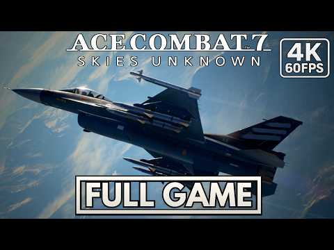 ACE COMBAT 7: SKIES UNKNOWN Full Gameplay Walkthrough [FULL GAME] PS5 4K60FPS