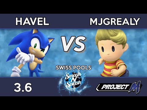 Havel (Sonic) vs sfy | mjGrealy (Lucas) - Smash 'N' Splash 5 Pools