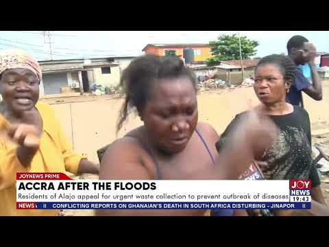 Residents of Alajo appeal for urgent waste collection to prevent outbreak of diseases.