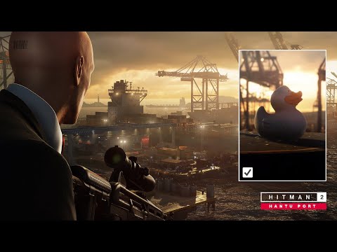 HITMAN™ 2 - Hantu Port - All The Ducks - Quack On The Trigger challenge