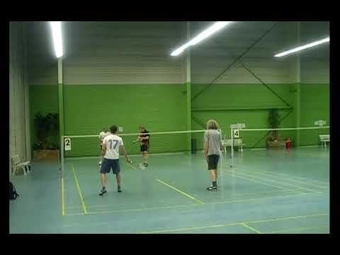 Zwei Alpträumer gegen den Rest der Welt: Wenn Fußballer Badminton spielen (2008)